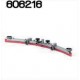Suceur semi‐parabolique 850mm avec listels Linatex rouges - NUMATIC