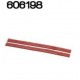 Lamelles Linatex (x2) caoutchouc rouge pour 606218 - NUMATIC