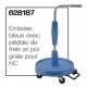 Embase bleue avec pédale de frein et poignée pour NC - NUMATIC