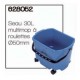 Seau 30L multimop à roulettes Ø50mm - NUMATIC