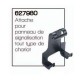 Attache pour panneau de signalisation tout type de chariot - NUMATIC