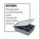 Rangement compartimenté avec couvercle profondeur 120mm - NUMATIC