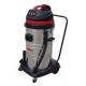 Aspirateur VIPER BY NILFISK eau et poussière 95L trois moteurs pro cuve acier chromé