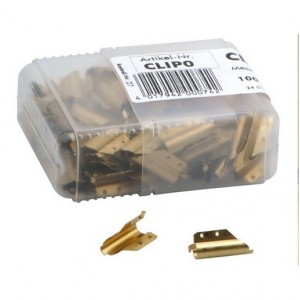 UNGER - Clips en laiton x100 PlasticClips UNGER - Clips en laiton x100 PlasticClips