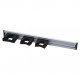 Rail alu TOOLFLEX avec supports pour manches complet 50cm