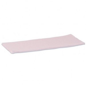 Gaze balayage humide imprégnée rose Carton 1000 pour balai trapèze