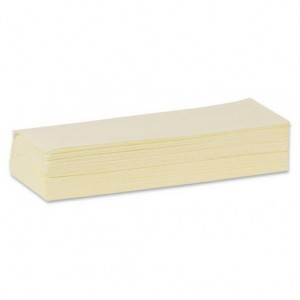 Gaze balayage humide imprégnée jaune Carton 1000 , 48g/m2 , Taux imprégnation 18%