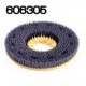 Brosse carbure de silice (noire) Ø 450mm (longlife) - NUMATIC
