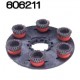 Plateau support brosses de scarification Ø 406mm - NUMATIC