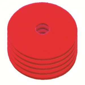 Disque de lustrage rouge diamètre 406mm - Carton de 5 - NUMATIC Disque de lustrage rouge diamètre 406mm - Carton de 5 - NUMATIC